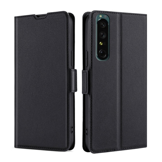 Ultra-thin Voltage Side Buckle Flip Leather Case