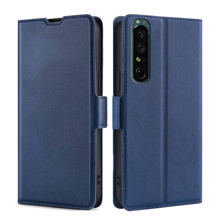 Ultra-thin Voltage Side Buckle Flip Leather Case