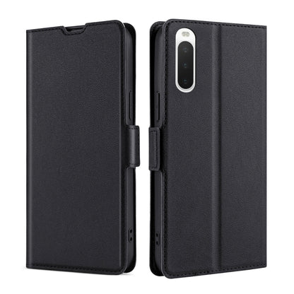 Ultra-thin Voltage Side Buckle Flip Leather Case