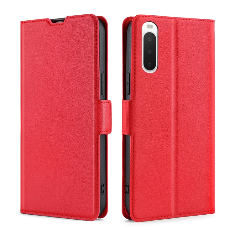 Ultra-thin Voltage Side Buckle Flip Leather Case