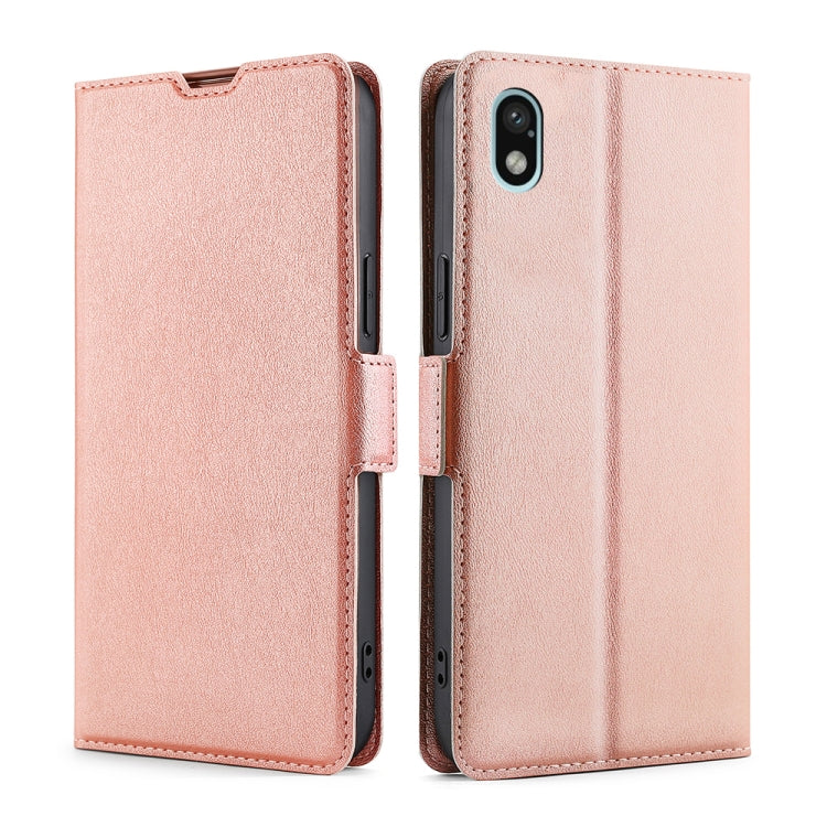 Ultra-thin Voltage Side Buckle Flip Leather Case