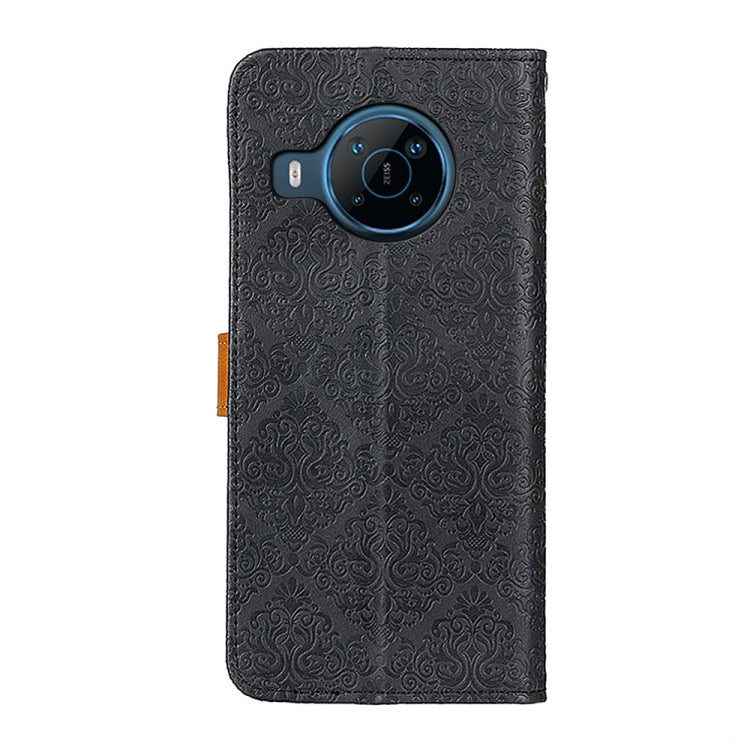 European Floral Embossed Leather Phone Case, For Nokia X100, For Samsung Galaxy M33 5G