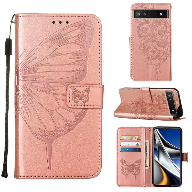 Embossed Butterfly Leather Phone Case, Series 1