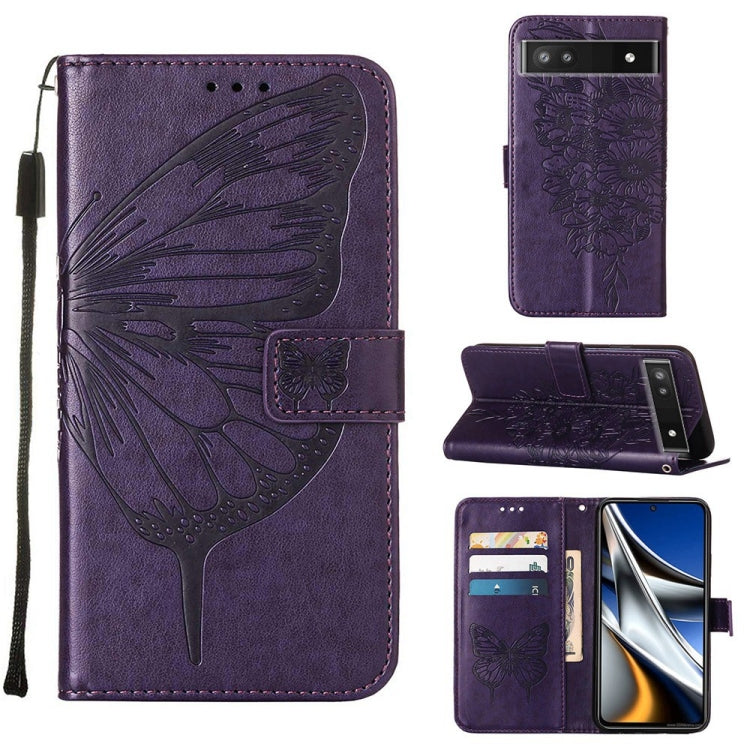 Embossed Butterfly Leather Phone Case, Series 1