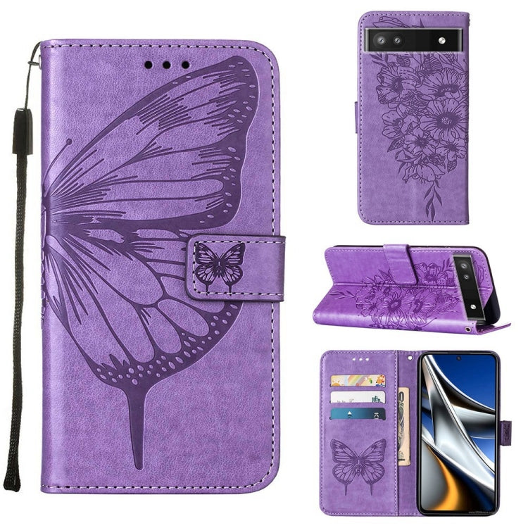 Embossed Butterfly Leather Phone Case, Series 1