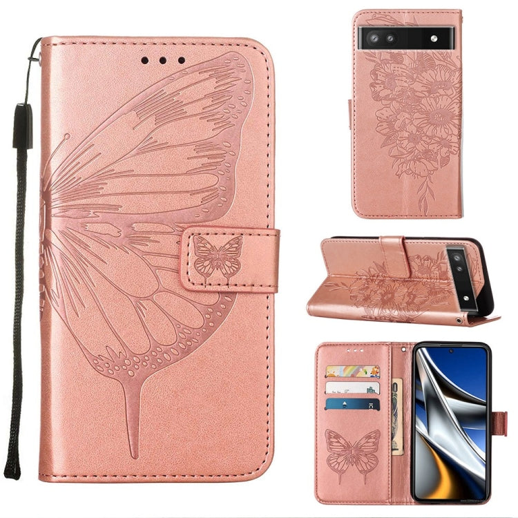 Embossed Butterfly Leather Phone Case, Series 1