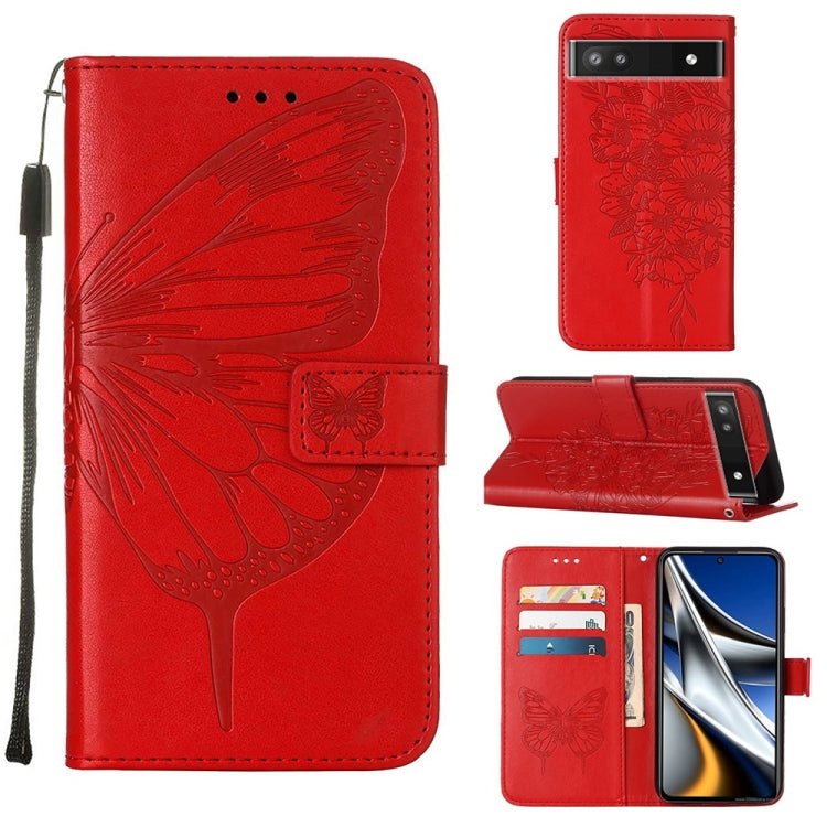 Embossed Butterfly Leather Phone Case, Series 1