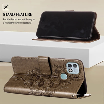 Embossed Butterfly Leather Phone Case, For Infinix Hot 10i / Smart 5 Pro, For Infinix Hot 11s, For Infinix Hot 11s NFC