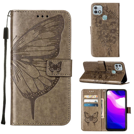 Embossed Butterfly Leather Phone Case, For Infinix Hot 10i / Smart 5 Pro, For Infinix Hot 11s, For Infinix Hot 11s NFC