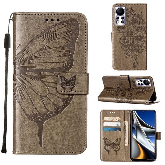 Embossed Butterfly Leather Phone Case, Series 2