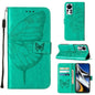 Embossed Butterfly Leather Phone Case, Series 2