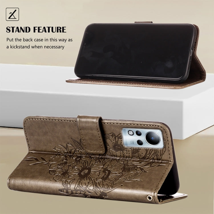 Embossed Butterfly Leather Phone Case, Series 1