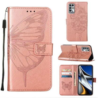 Embossed Butterfly Leather Phone Case, For Infinix Note 11, For Infinix Note 11i, For Infinix Note 11S / Note 11 Pro