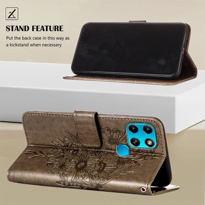 Embossed Butterfly Leather Phone Case, For Infinix Smart 6, For Infinix Zero X Neo, For Infinix Zero X / Zero X Pro