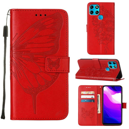 Embossed Butterfly Leather Phone Case, Series 1