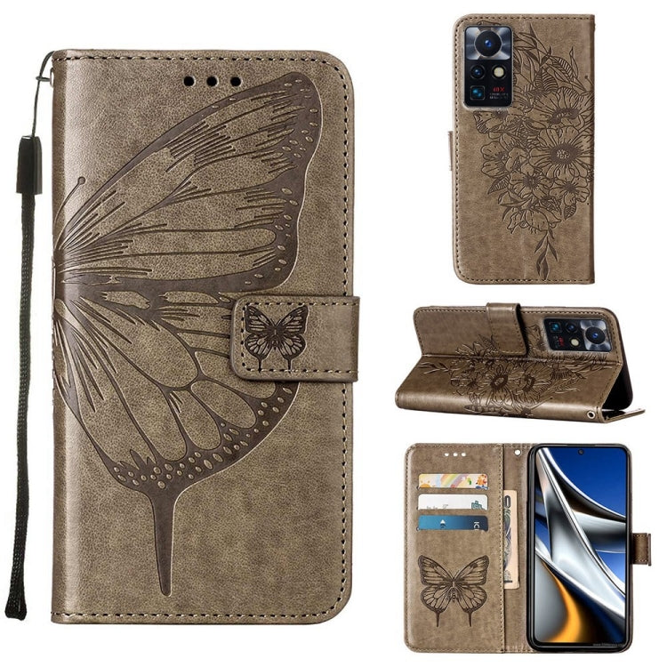 Embossed Butterfly Leather Phone Case, Series 2