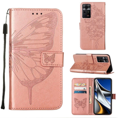 Embossed Butterfly Leather Phone Case, Series 2