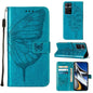 Embossed Butterfly Leather Phone Case, Series 2