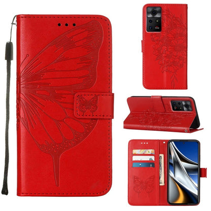 Embossed Butterfly Leather Phone Case, Series 2