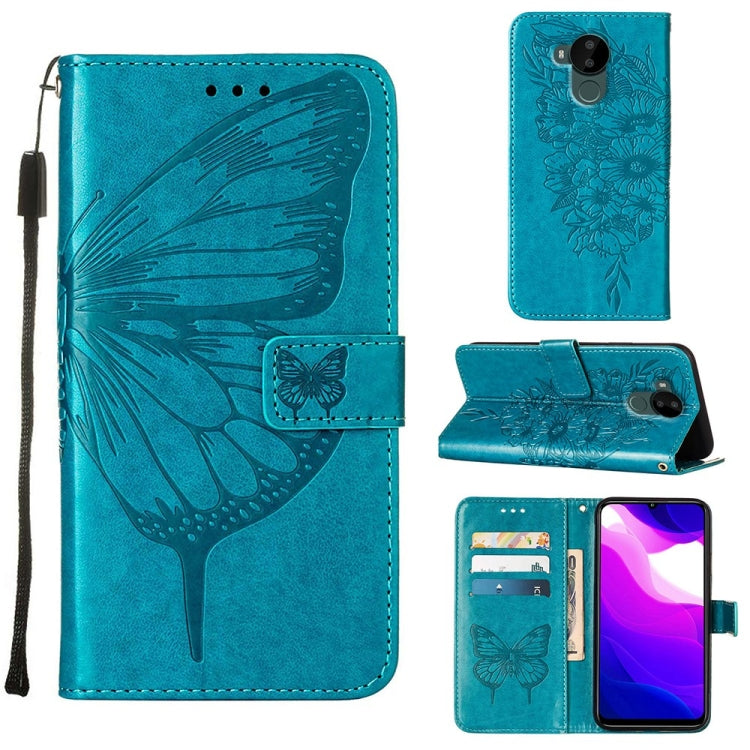 Embossed Butterfly Leather Phone Case, Series 1