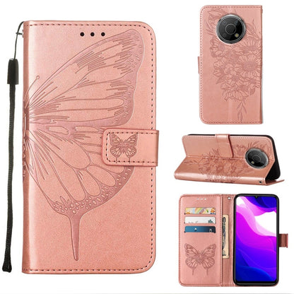 Embossed Butterfly Leather Phone Case, Series 1