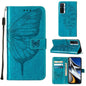 Embossed Butterfly Leather Phone Case, For Tecno Camon 17 Pro, For Tecno Camon 18 Premier, For Tecno Camon 18i