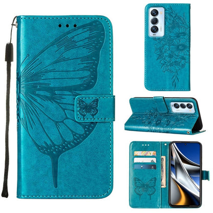 Embossed Butterfly Leather Phone Case, Series 1