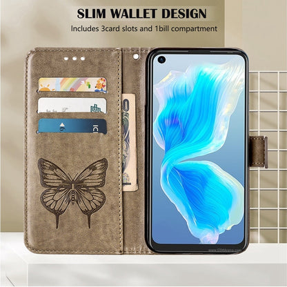 Embossed Butterfly Leather Phone Case, Series 1