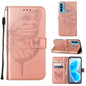 Embossed Butterfly Leather Phone Case