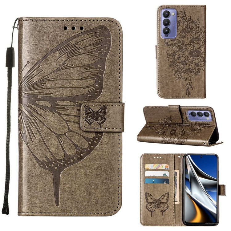 Embossed Butterfly Leather Phone Case, Series 2