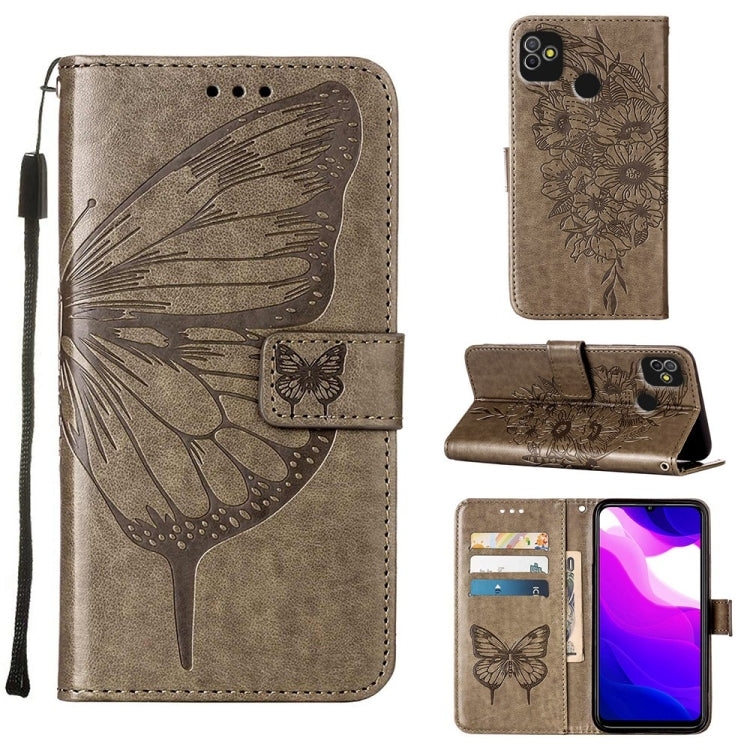 Embossed Butterfly Leather Phone Case, Series 4