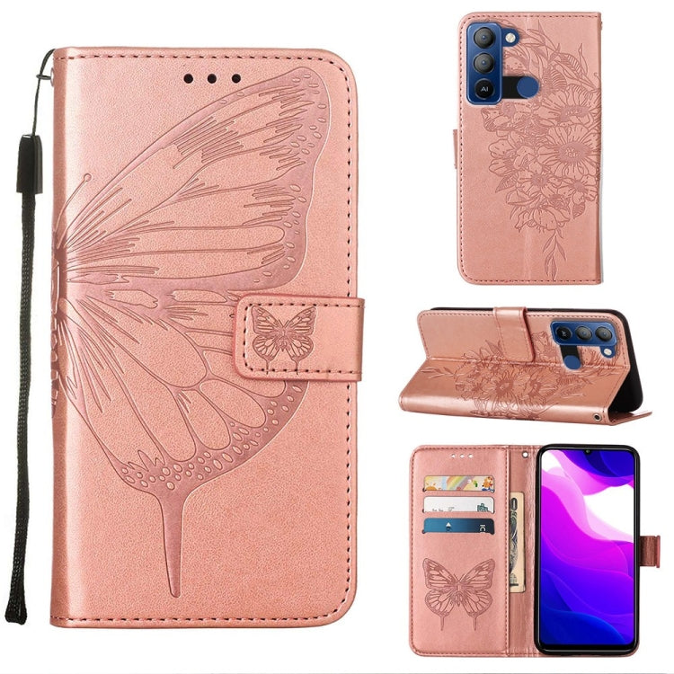 Embossed Butterfly Leather Phone Case, Series 4