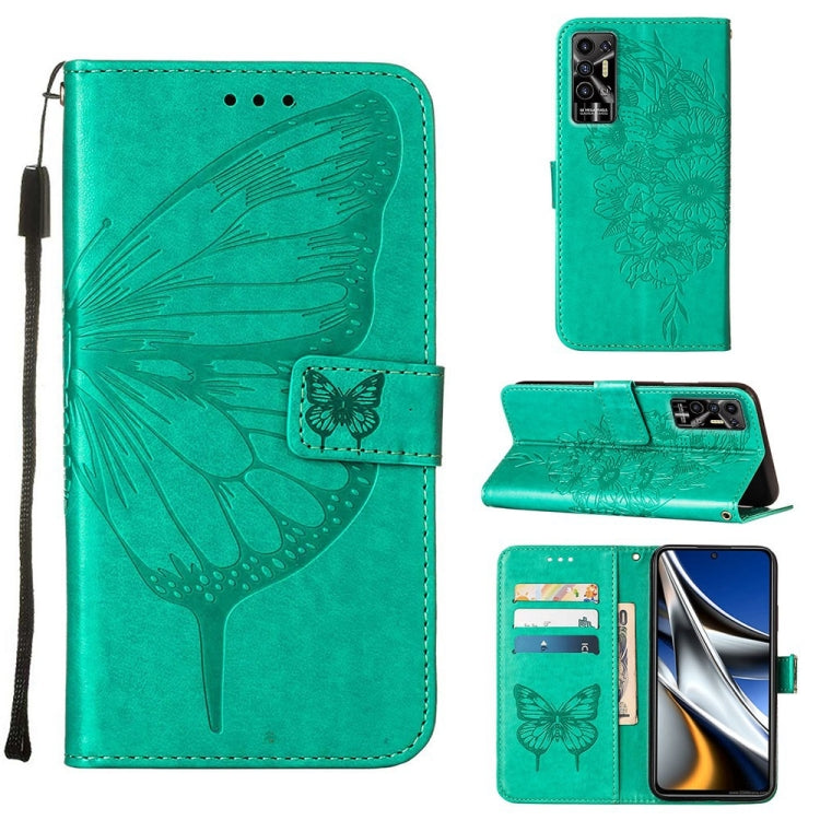 Embossed Butterfly Leather Phone Case, Series 3