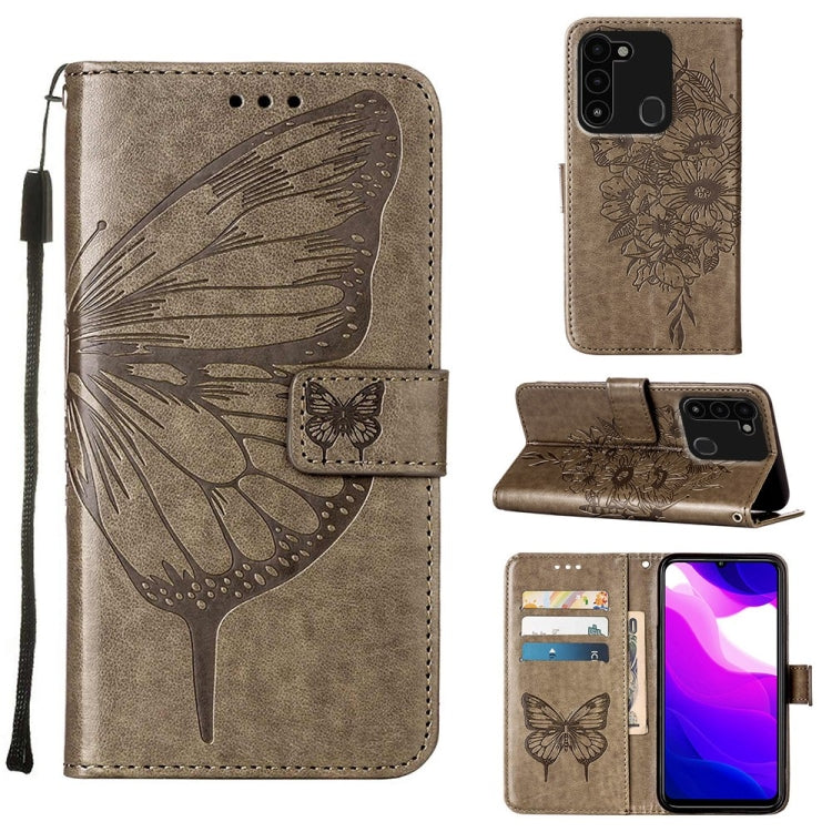 Embossed Butterfly Leather Phone Case, Series 4