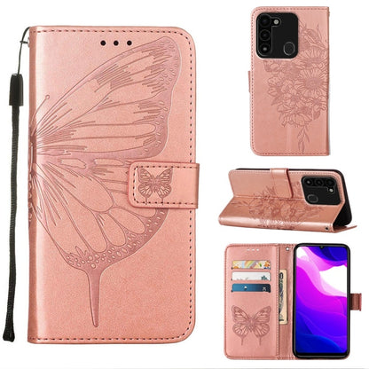 Embossed Butterfly Leather Phone Case, Series 4