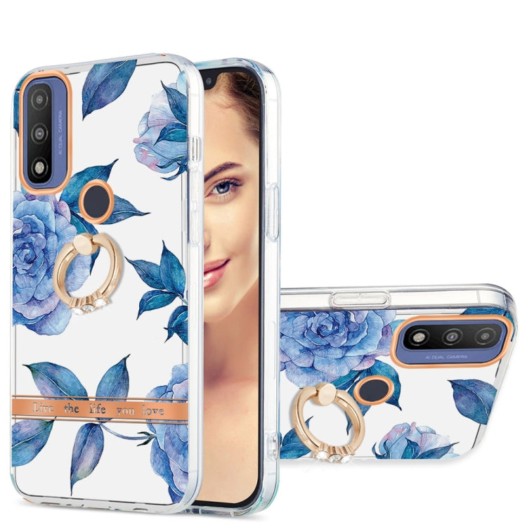 Ring IMD Flowers TPU Phone Case, Series 3