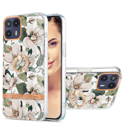 Ring IMD Flowers TPU Phone Case, Series 4