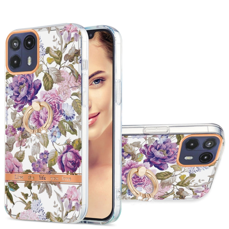 Ring IMD Flowers TPU Phone Case, Series 4