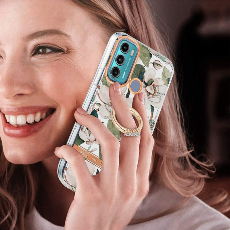 Ring IMD Flowers TPU Phone Case, Series 2