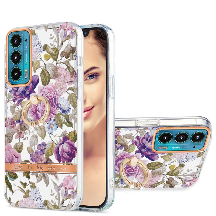 Ring IMD Flowers TPU Phone Case, Series 2