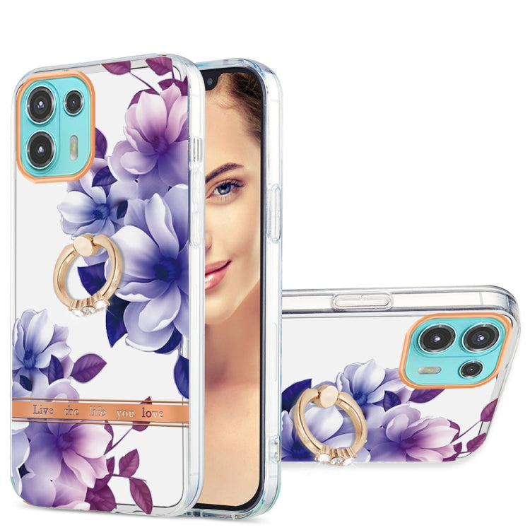 Ring IMD Flowers TPU Phone Case, Series 1