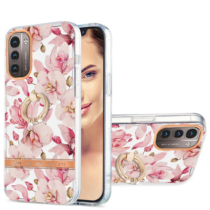 Ring IMD Flowers TPU Phone Case, Series 1