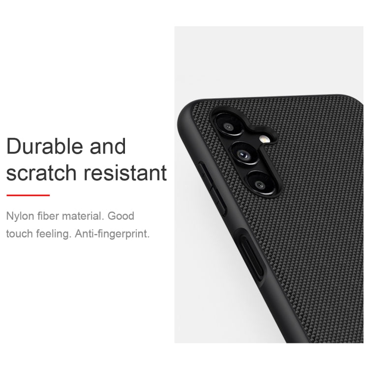 NILLKIN 3D Texture Nylon Fiber PC+TPU Phone Case, For Samsung Galaxy A13 5G