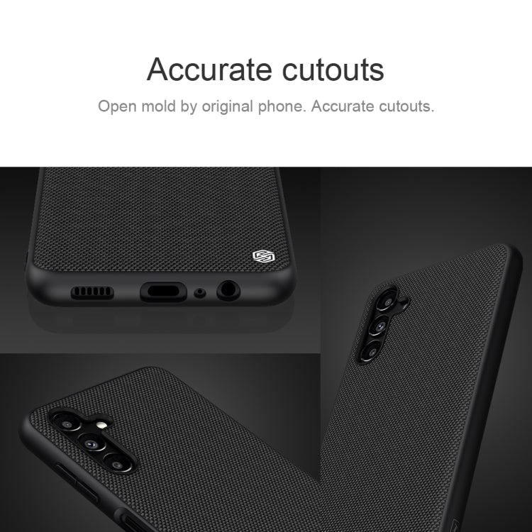 NILLKIN 3D Texture Nylon Fiber PC+TPU Phone Case, For Samsung Galaxy A13 5G
