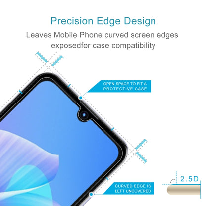 10 PCS 0.26mm 9H 2.5D Tempered Glass Film, For Itel A26 (10 PCS), For Itel A37 (10 PCS)