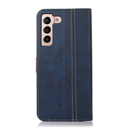 Stitching Thread Calf Texture Leather Phone Case