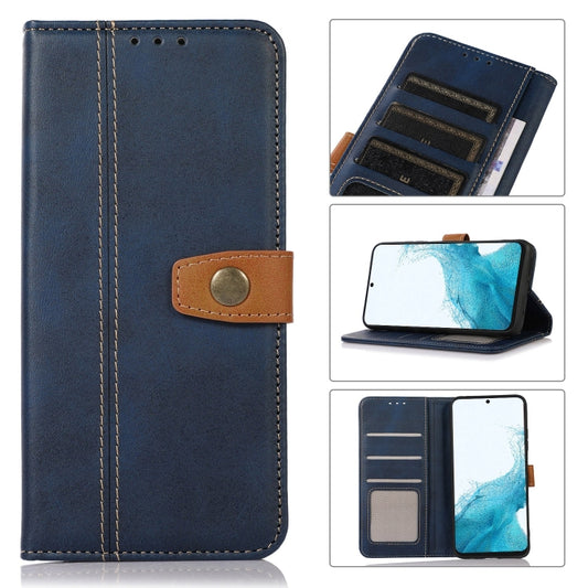 Stitching Thread Calf Texture Leather Phone Case