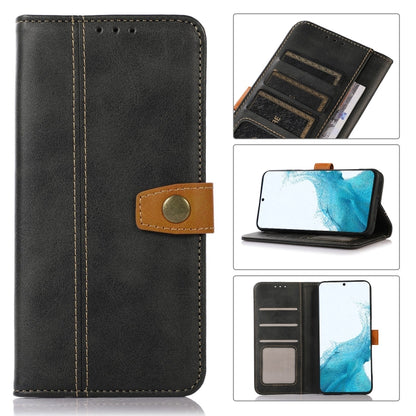 Stitching Thread Calf Texture Leather Phone Case