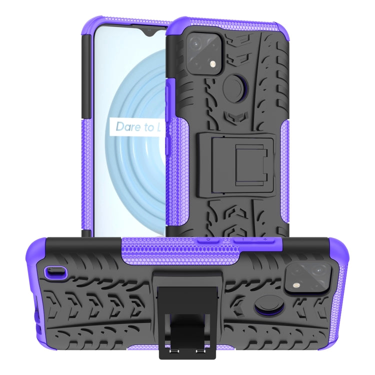 Tire Texture TPU + PC Phone Case with Holder, Series 2