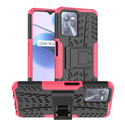 Tire Texture TPU + PC Phone Case with Holder, Series 1